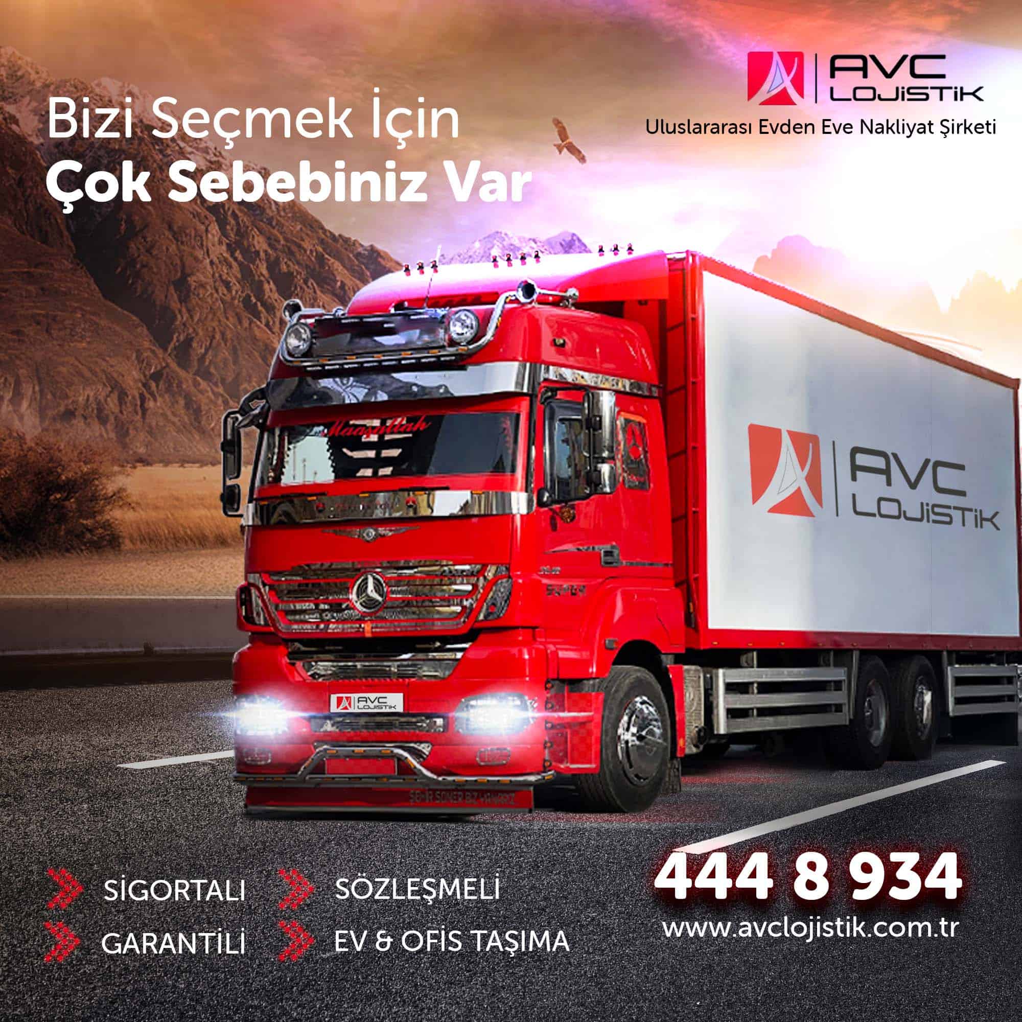 Uluslararası Evden Eve Nakliyat – AVC LOJİSTİK