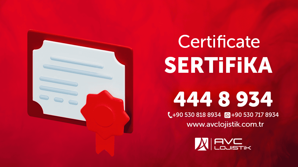 Sertifikalarımız